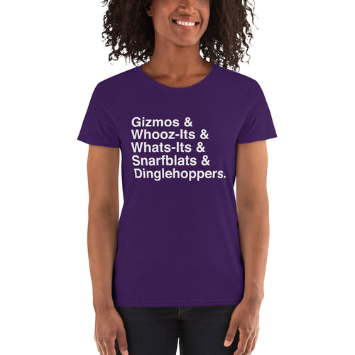 Gizmos & Whooz-Its Women's Short Sleeve Tee