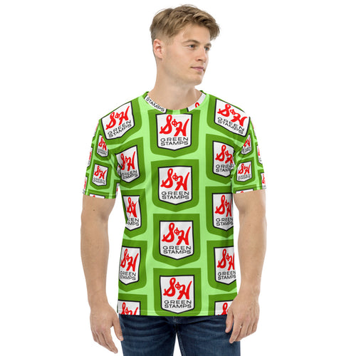 S&H Green Stamps All-Over Print Men's T-shirt