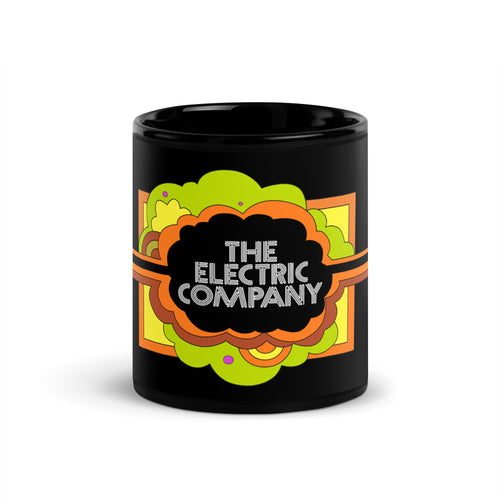 The Electric Company Black Glossy Mug (11 oz.)