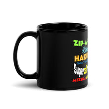 Diz Speak Black Glossy Mug (11 oz.)