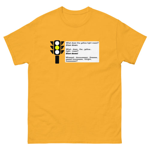 Taxi: Yellow Light Men's Classic Tee