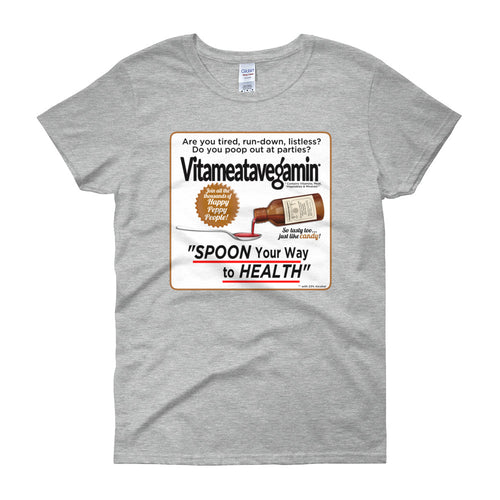 Vitameatavegamin Women's Short Sleeve T-Shirt