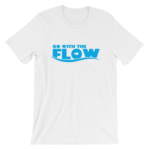 Go With the Flow Short-Sleeve Unisex T-Shirt