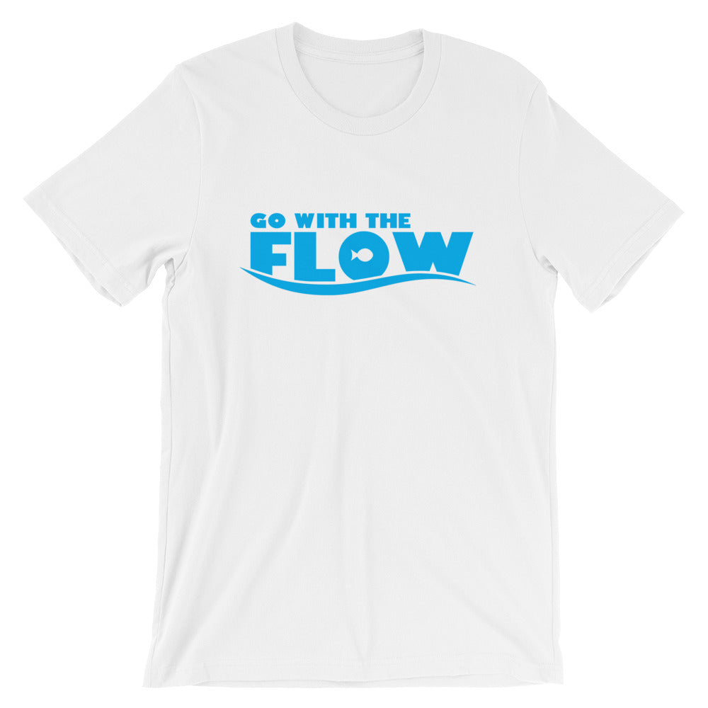Go With the Flow Short-Sleeve Unisex T-Shirt