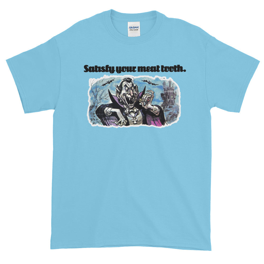 Meat Tooth Vampire Short Sleeve T-Shirt