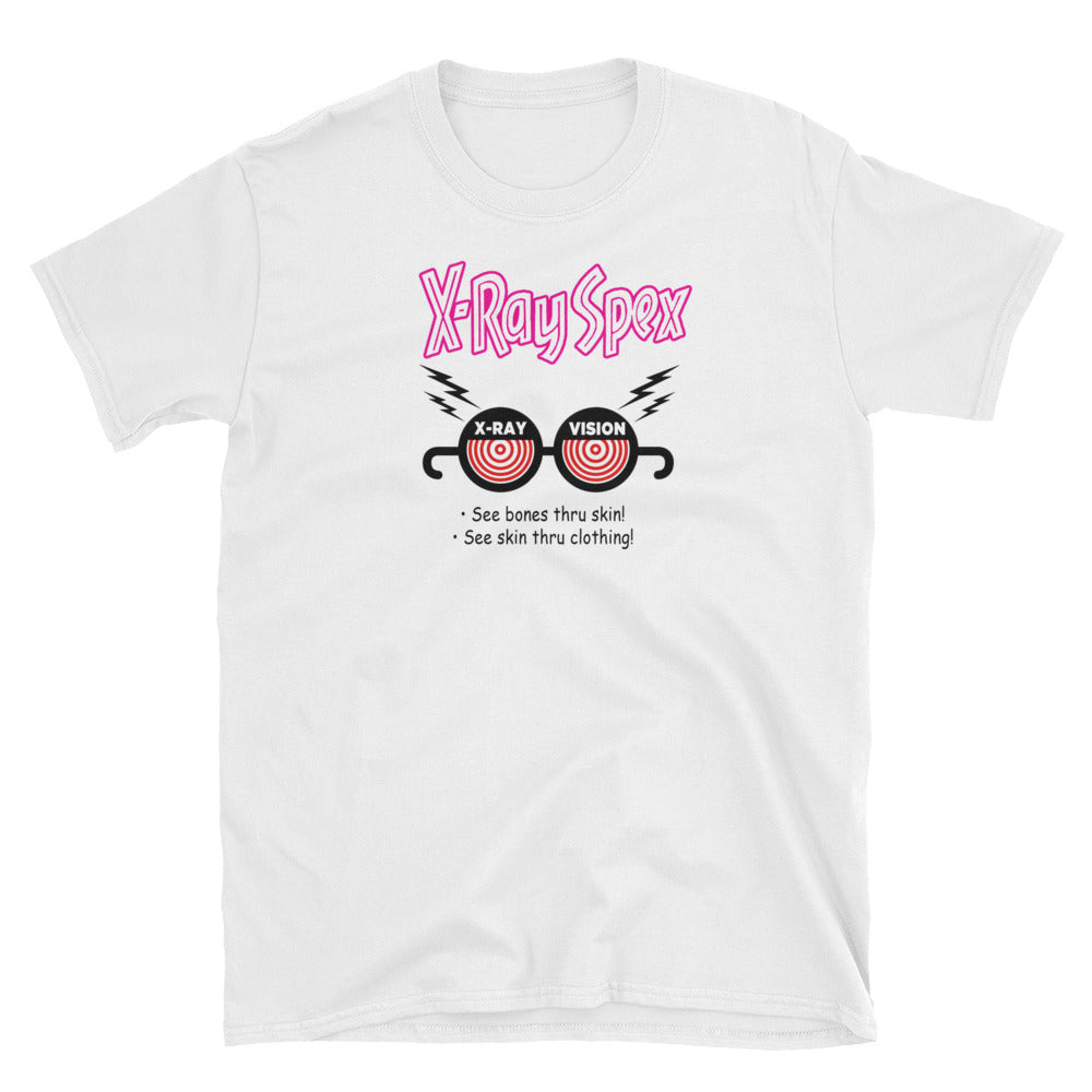 X-Ray Spex Short Sleeve Unisex T-Shirt
