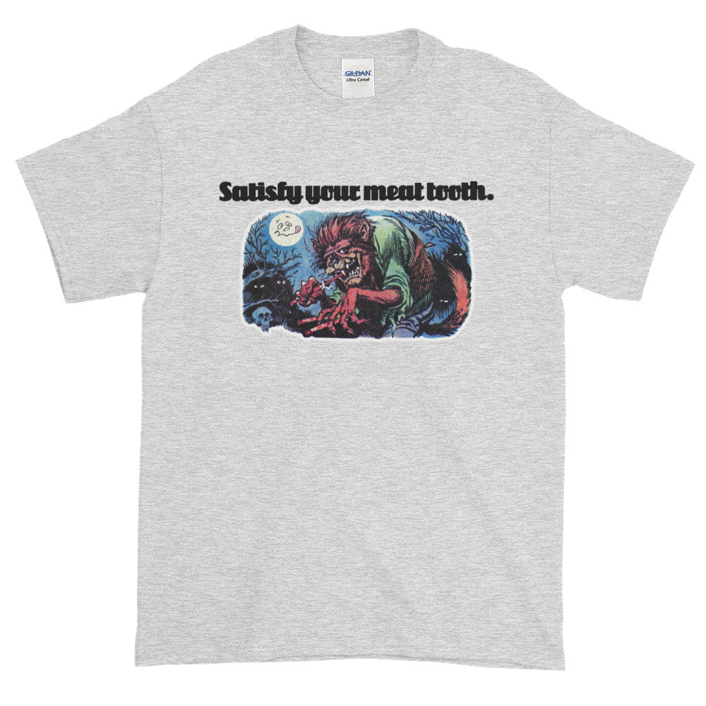 Meat Tooth Werewolf Short Sleeve T-Shirt