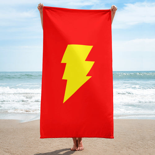 Lightning Bolt Beach Towel (30