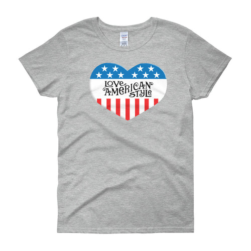 Love American Style Women's Short Sleeve T-Shirt