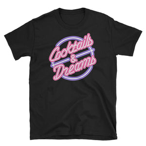 Cocktails & Dreams Short Sleeve Unisex T-Shirt