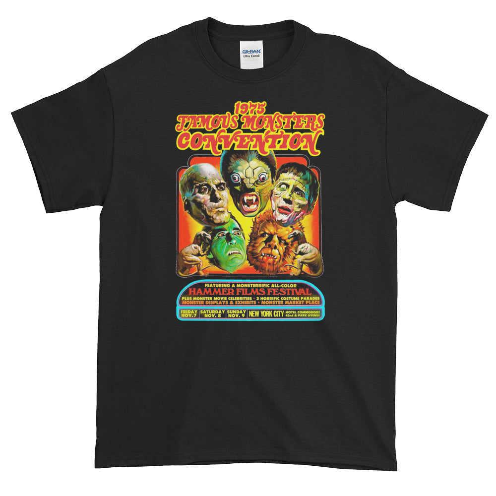 famous monsters shirt 1975 Famous Monster Convention Short-Sleeve T-Shirt – Retropolis Tees