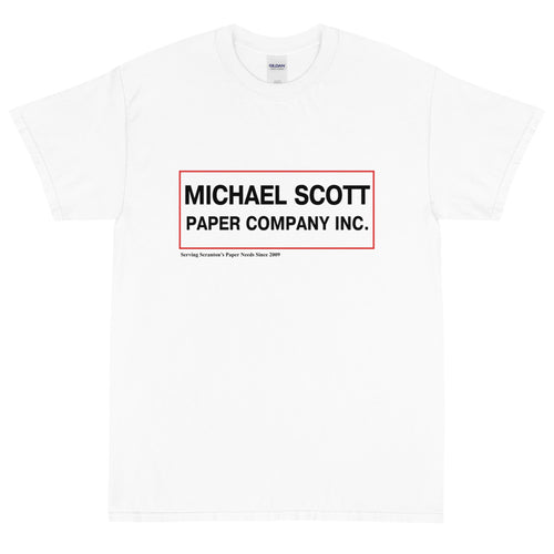 Michael Scott Paper Company Short Sleeve T-Shirt