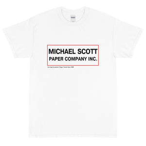 Michael Scott Paper Company Short Sleeve T-Shirt