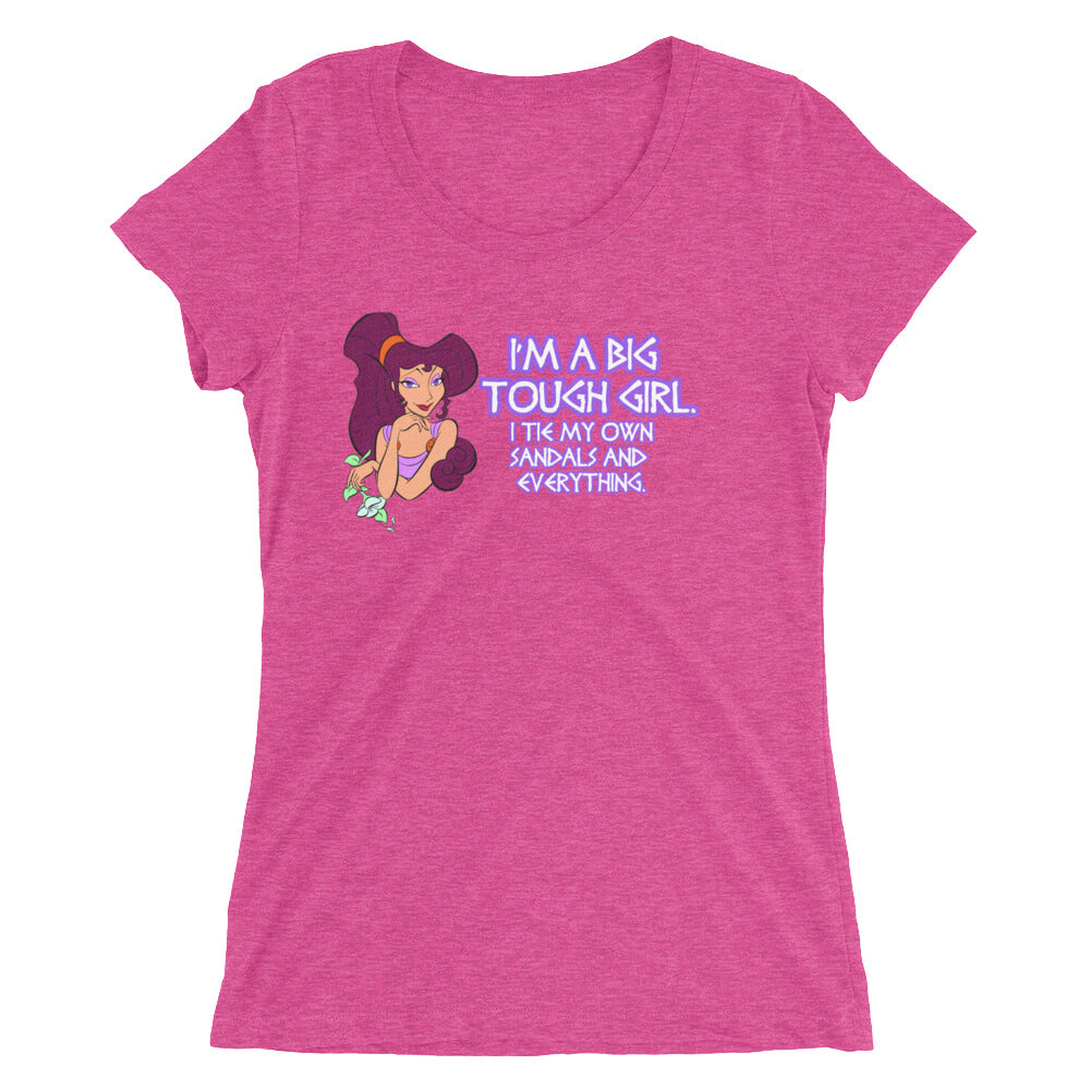 I'm A Big Tough Girl Ladies' Short Sleeve T-Shirt