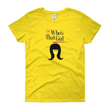 Who's That Girl Women's Short Sleeve T-Shirt