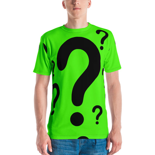 Riddle Me This Men's T-Shirt (Front & Back Print)
