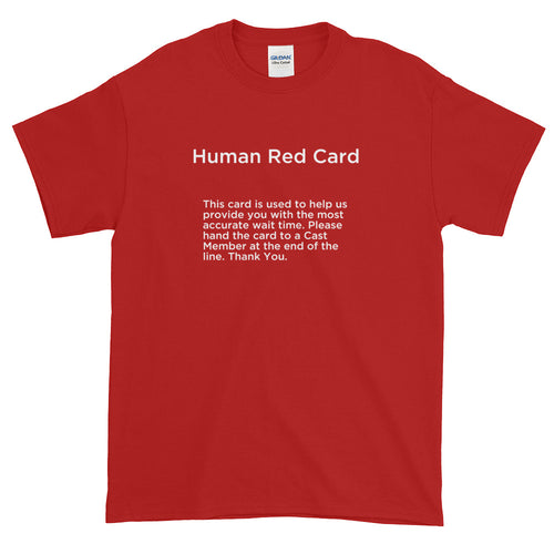 Red Card Short-Sleeve T-Shirt