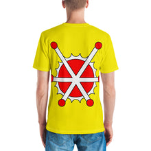 Nuclear Man Men's T-Shirt (Front & Back Print)
