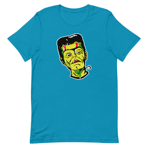 Halloween Monster: Frankenstein Short-Sleeve Unisex T-Shirt