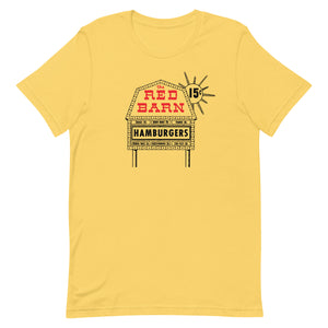Red Barn 15¢ Hamburgers Unisex Tee
