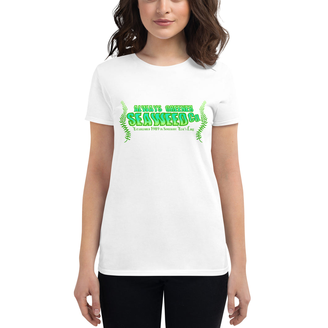 Always Greener Seaweed Company Women's Short Sleeve Tee